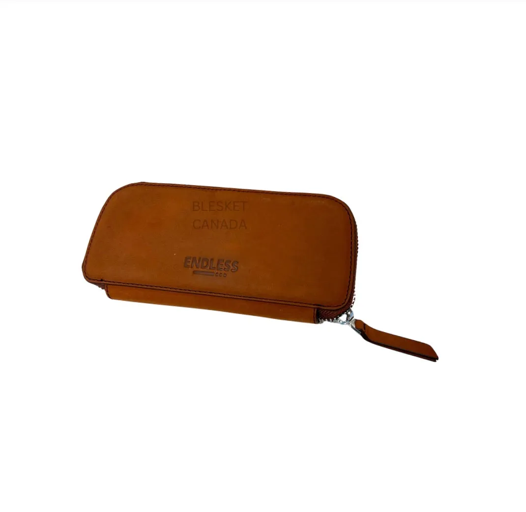 Endless Companion 3 Pen Adjustable Pen Pouch Brown