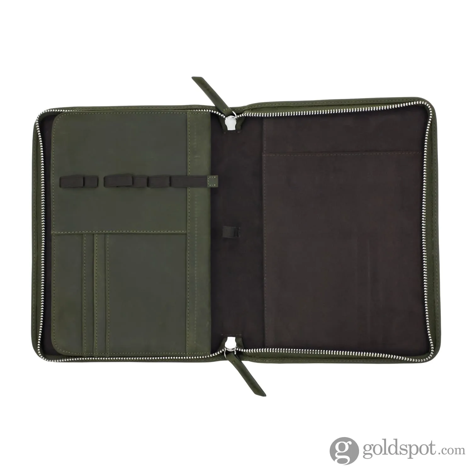 Endless Folio A5 in Green Leather