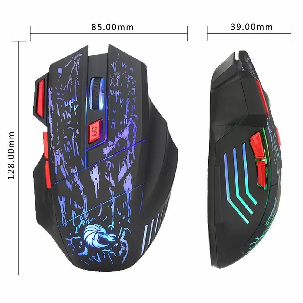 Ergonomic Keyboard And Mouse Gaming Combo