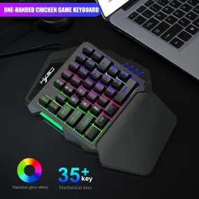 Ergonomic Keyboard And Mouse Gaming Combo