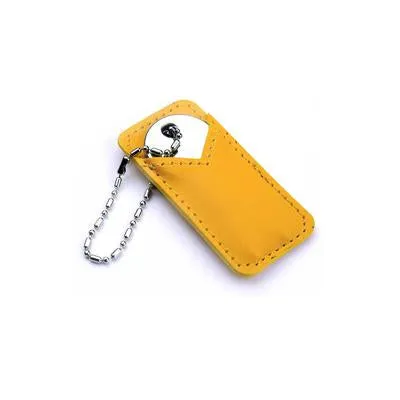 Executive Leather Rounded Key USB Drive