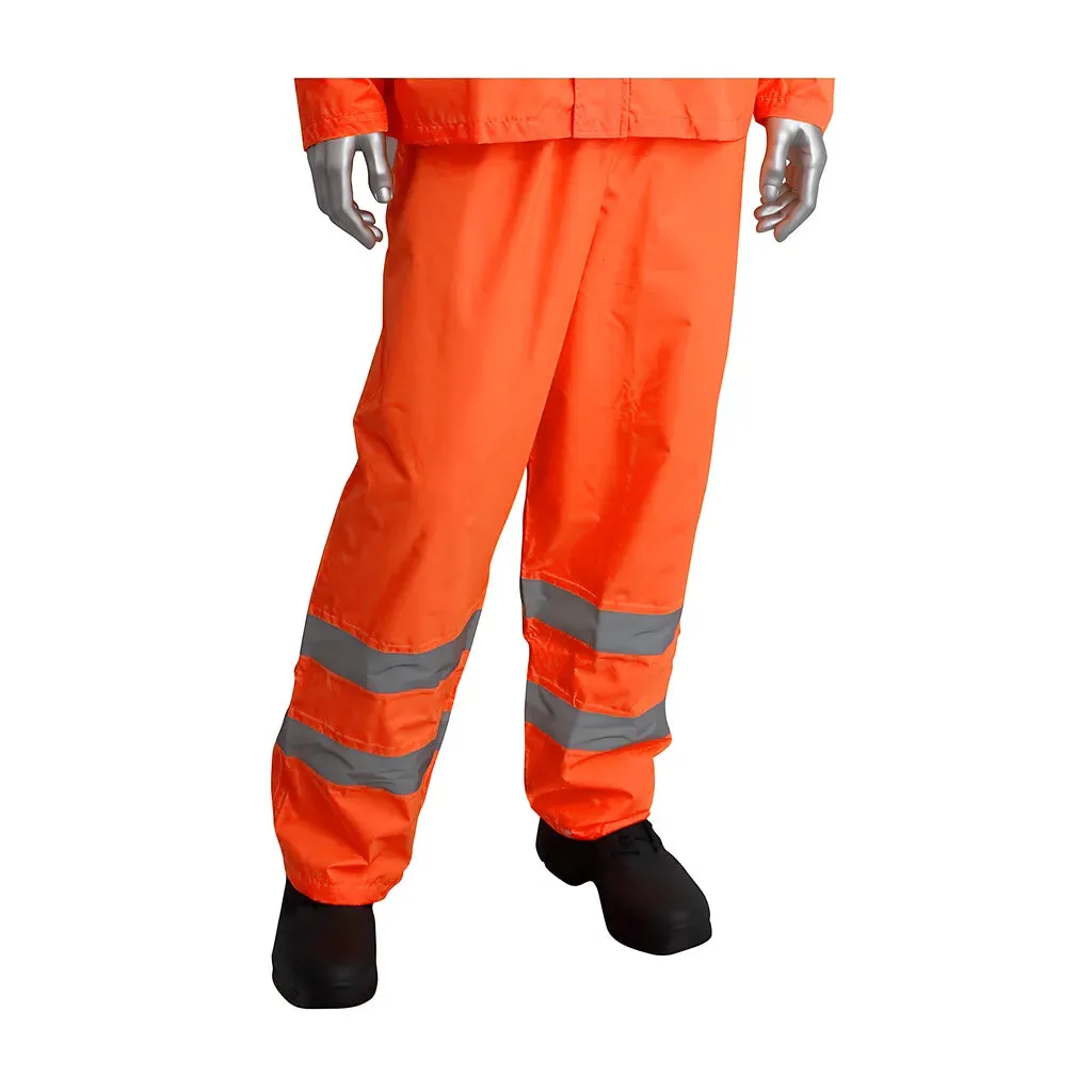 Falcon 353-1000OR-4X/5X ANSI Type R Class 3 Two-Piece Value Rainsuit Set