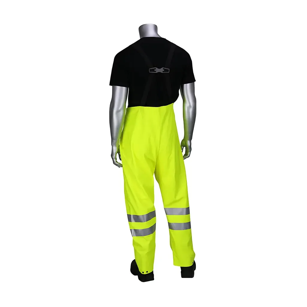 Falcon 355-2501AR-LY/M AR/FR ANSI Class E Heavy Duty Waterproof Breathable Bib