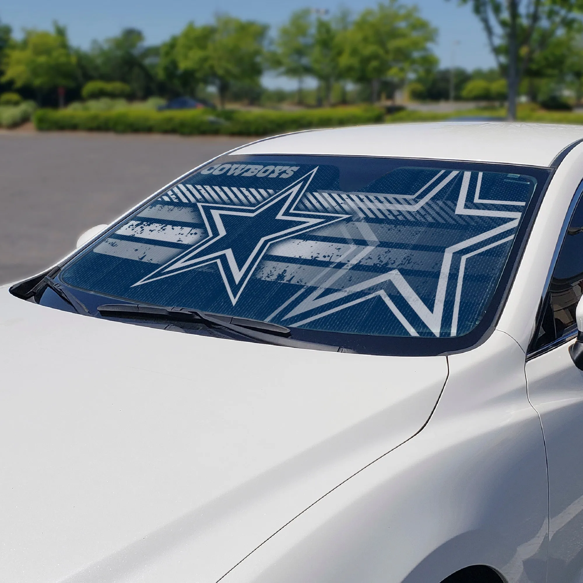 Fanmats Dallas Cowboys Windshield Sun Shade