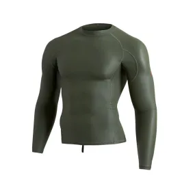 Florence Marine X Rashguard WINDSHIELD Long Sleeves (Small-XLarge) Thyme