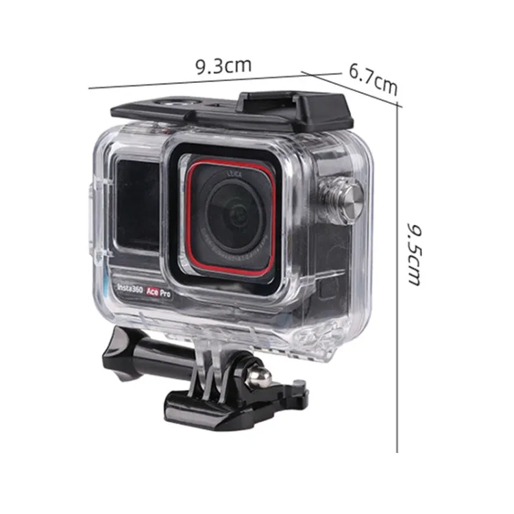 For Insta360 Ace Pro 60m Underwater Waterproof Housing Case