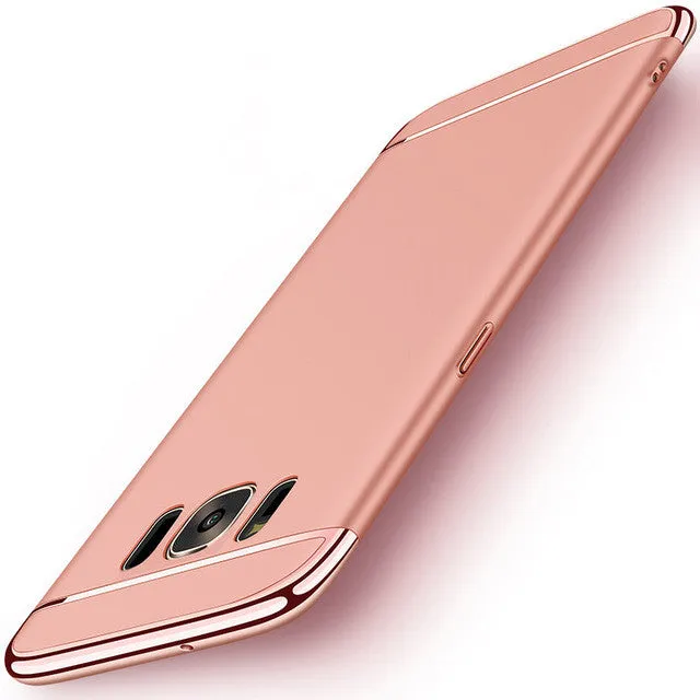 for Samsung S8 case bumper Galaxy s8 case cover back luxury mofi thin hard 3 in 1 protective coque for samsung galaxy s8 s8 plus