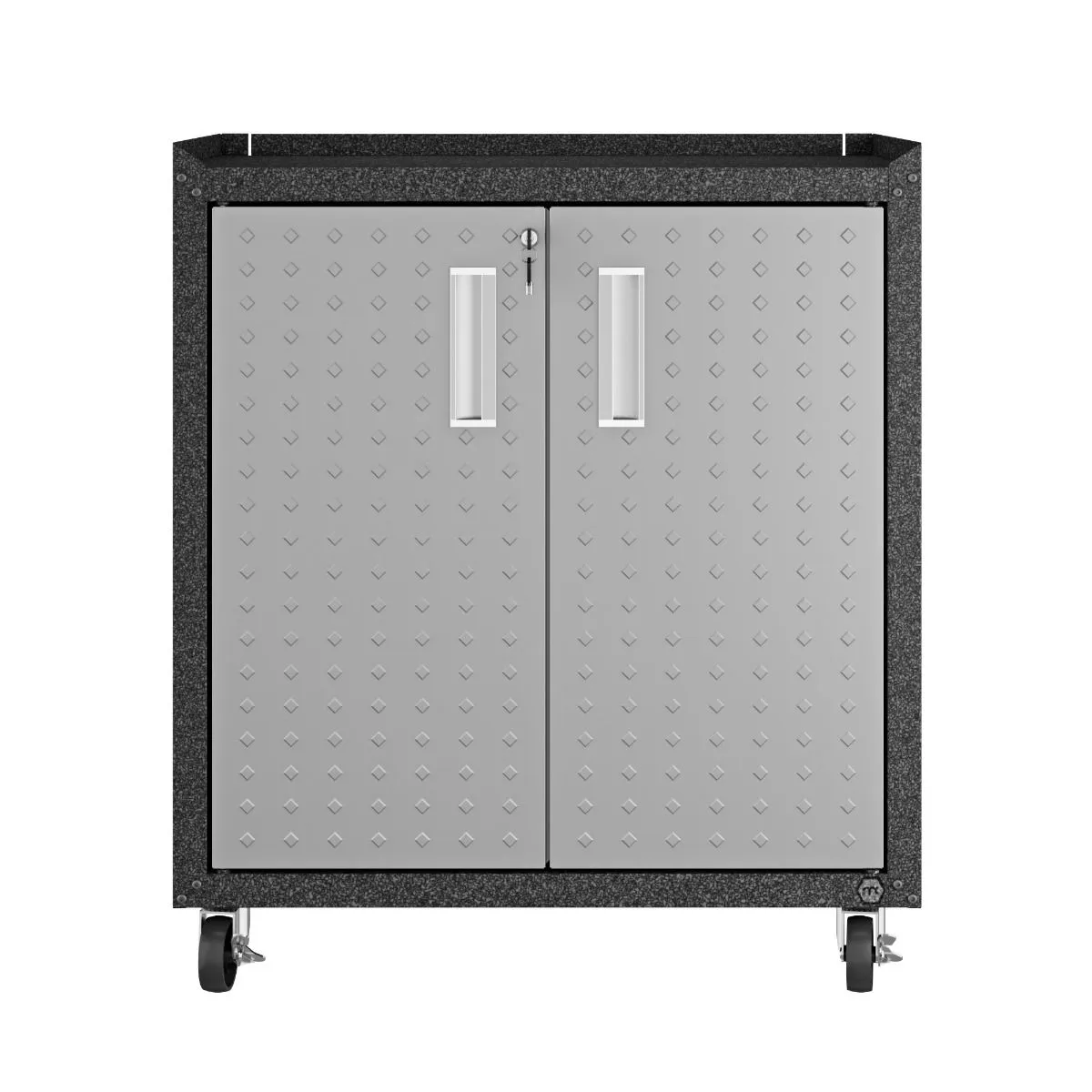 Fortress 31.5" Mobile Garage Cabinet with Shelves