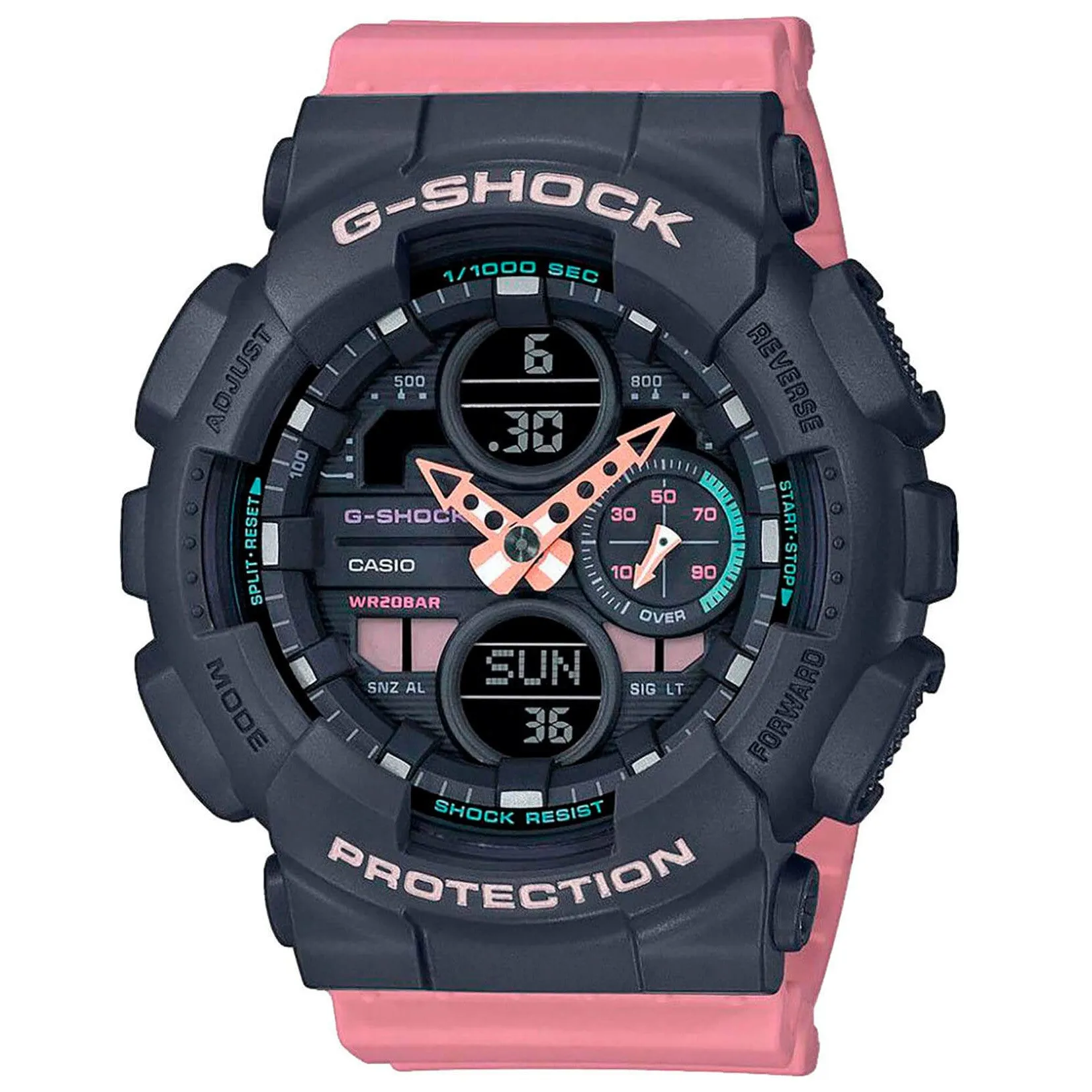 G-Shock by Casio Women's Analog-Digital GMA-S140 Series Watch