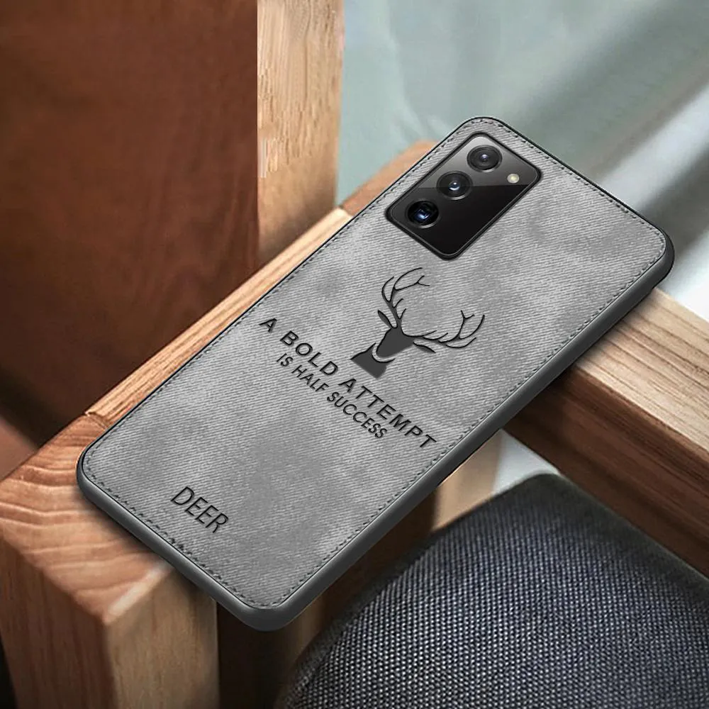 Galaxy Note 20 Series Deer Pattern Inspirational Soft Case