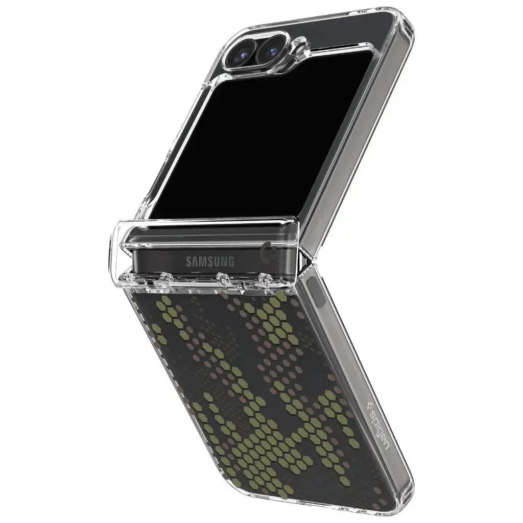 Galaxy Z Flip 6 Case Ultra Hybrid Pro Digital Camo