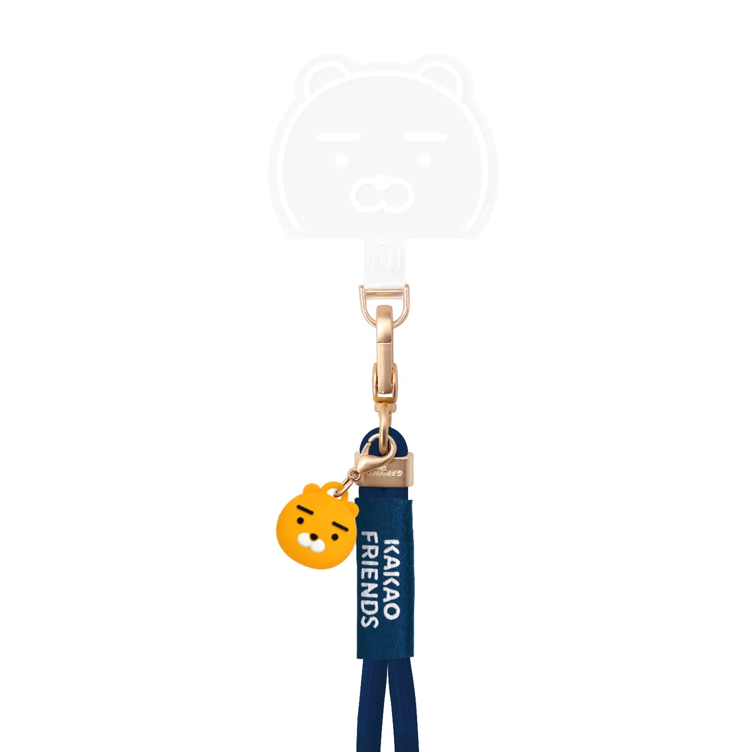 GARMMA Kakao Friends Doll Charm Phone Buckle Strap Adjustable Lanyard