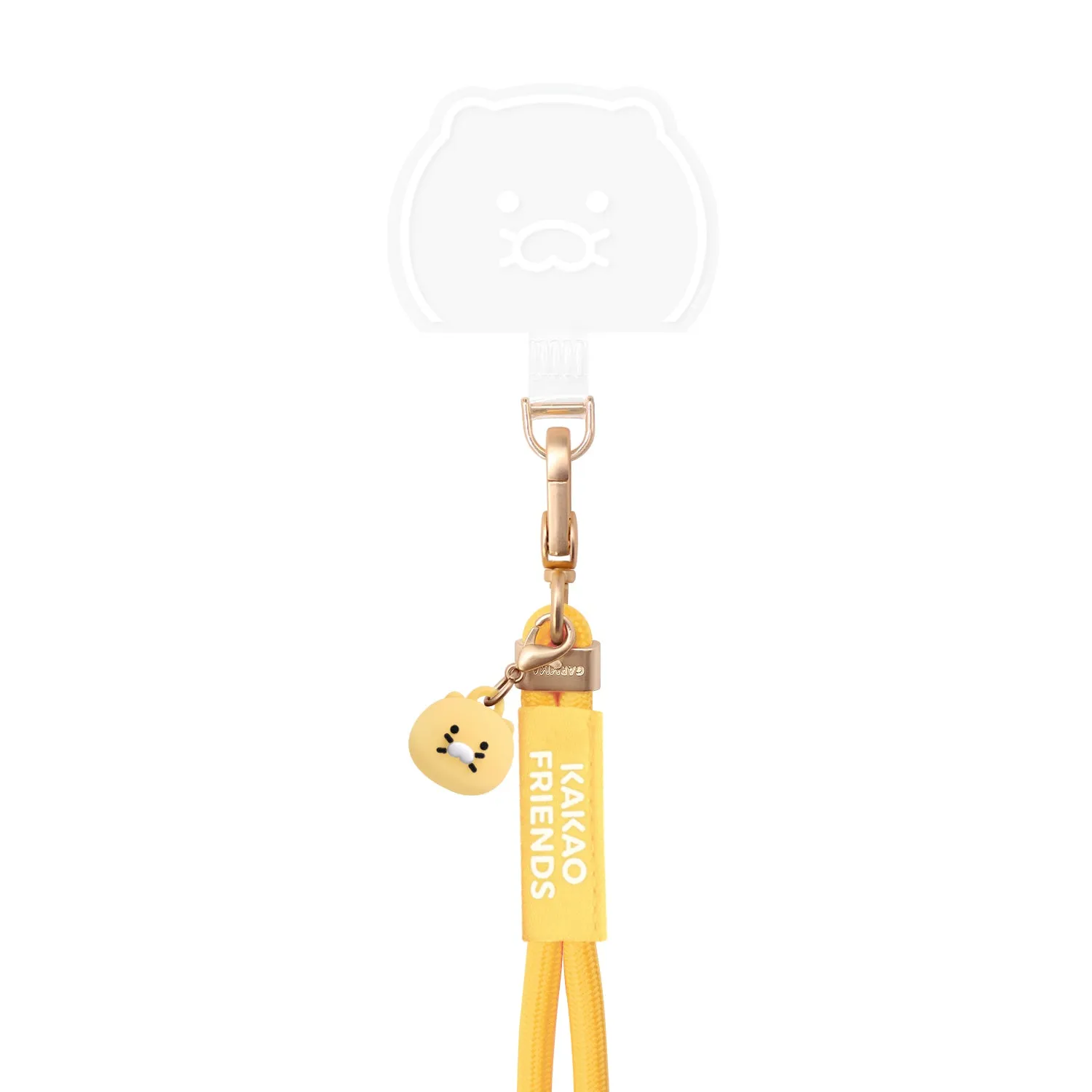 GARMMA Kakao Friends Doll Charm Phone Buckle Strap Adjustable Lanyard