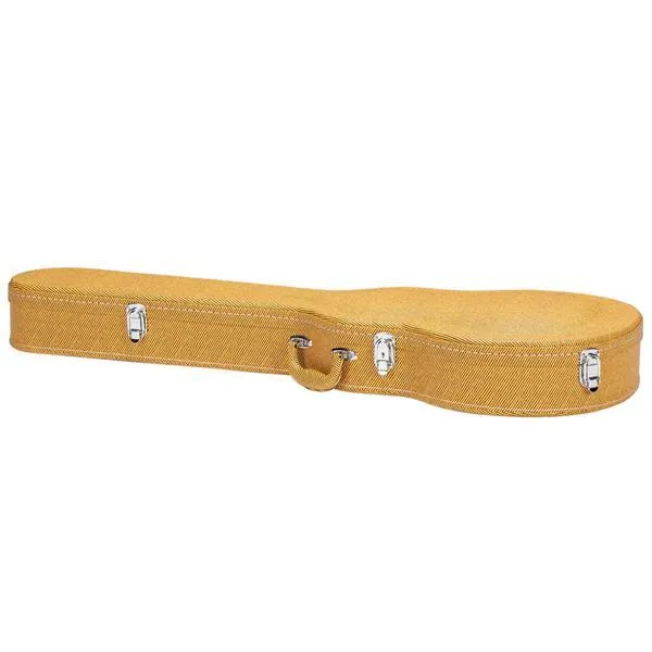 Glarry Hard-Shell Electric Guitar Case for GLP Style Electric Guitar Bulge Surface Yellow