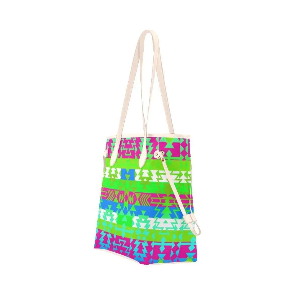 Grand Entry Jingle Clover Canvas Tote Bag