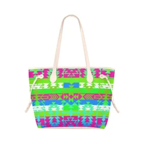 Grand Entry Jingle Clover Canvas Tote Bag