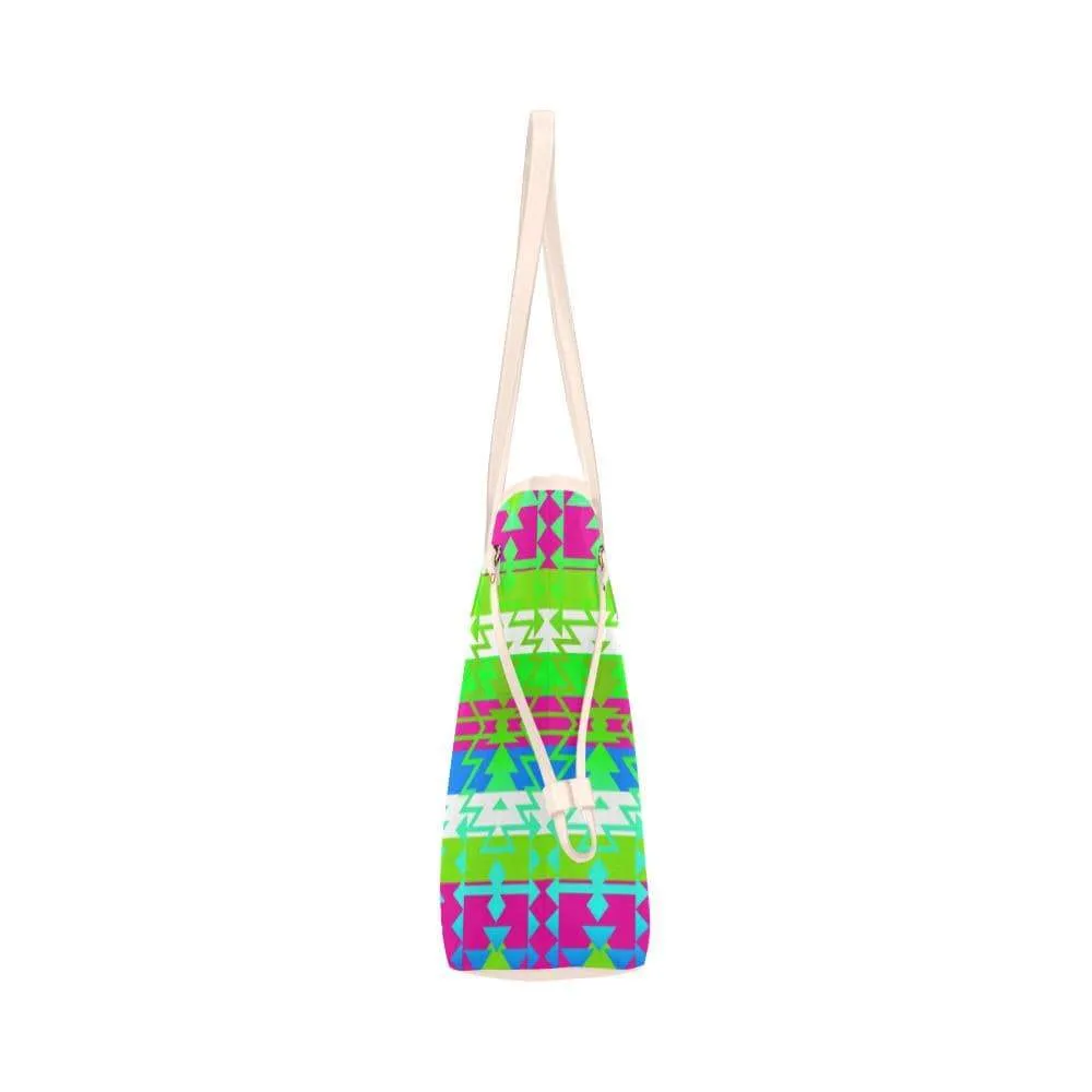 Grand Entry Jingle Clover Canvas Tote Bag