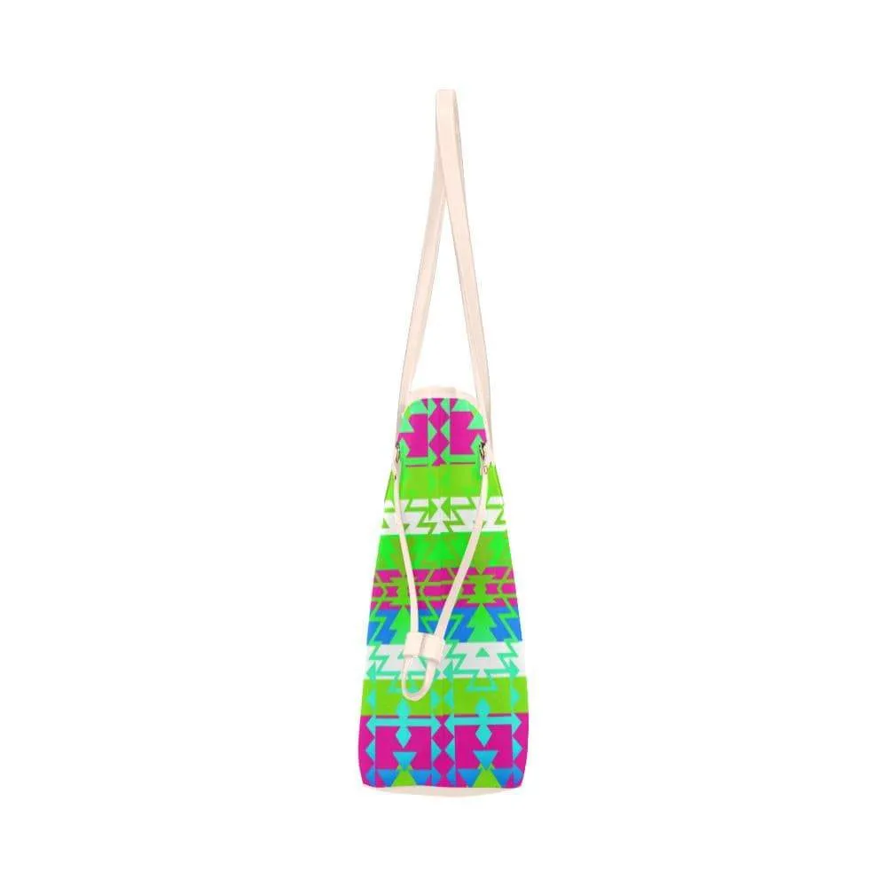 Grand Entry Jingle Clover Canvas Tote Bag