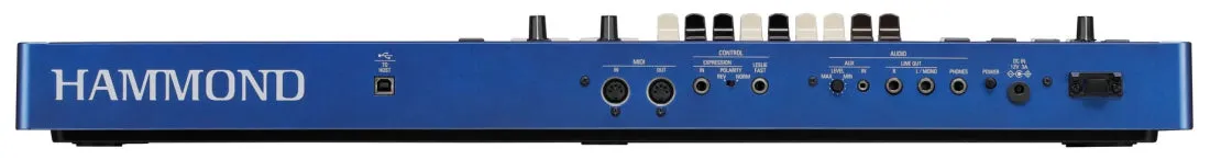 Hammond M-SOLO Portable Organ (Blue) - 49 Keys