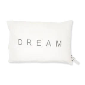 Handprinted Junior Cushion (Kid’s pillow) – DREAM - Grey