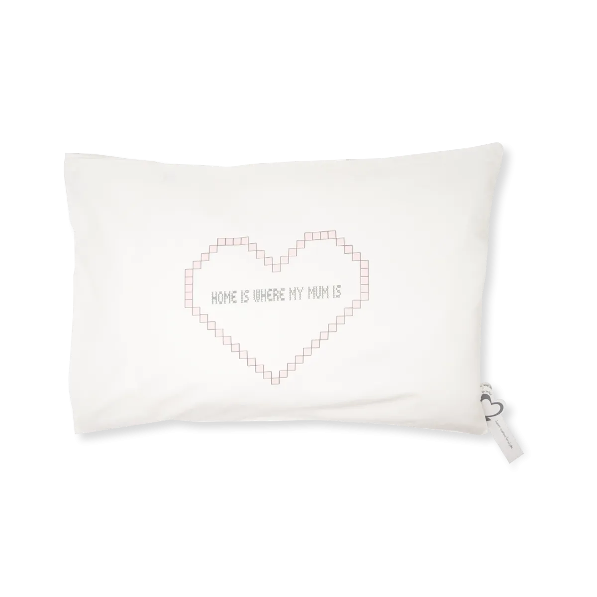 Handprinted Junior Cushion (Kid’s pillow) – Home is where my mum is