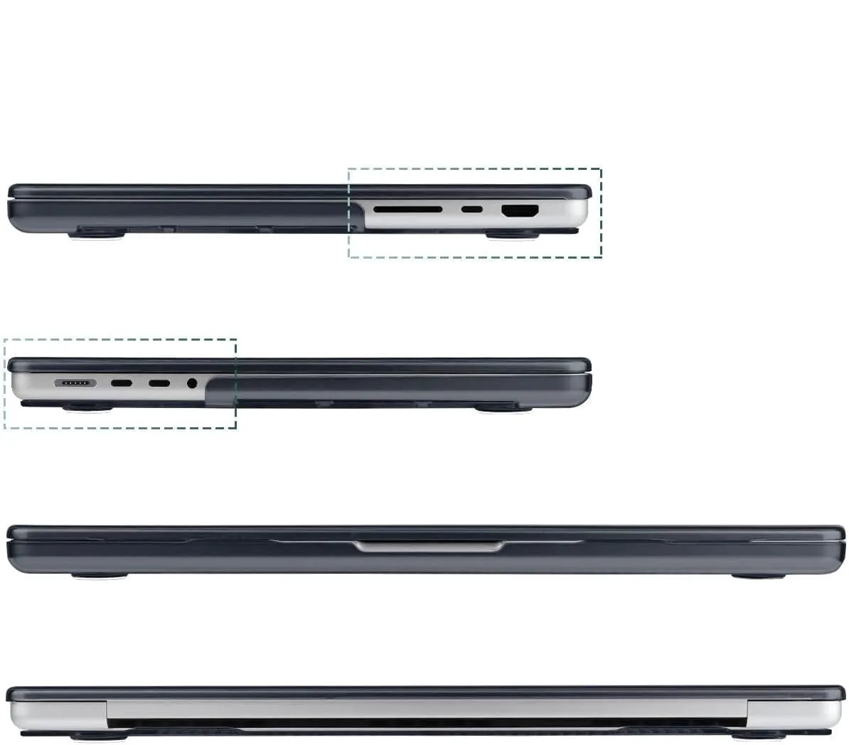 Hardshell Case For MacBook Pro 14" M4/M3/M2/M1 Pro/Max, (2024-2021)