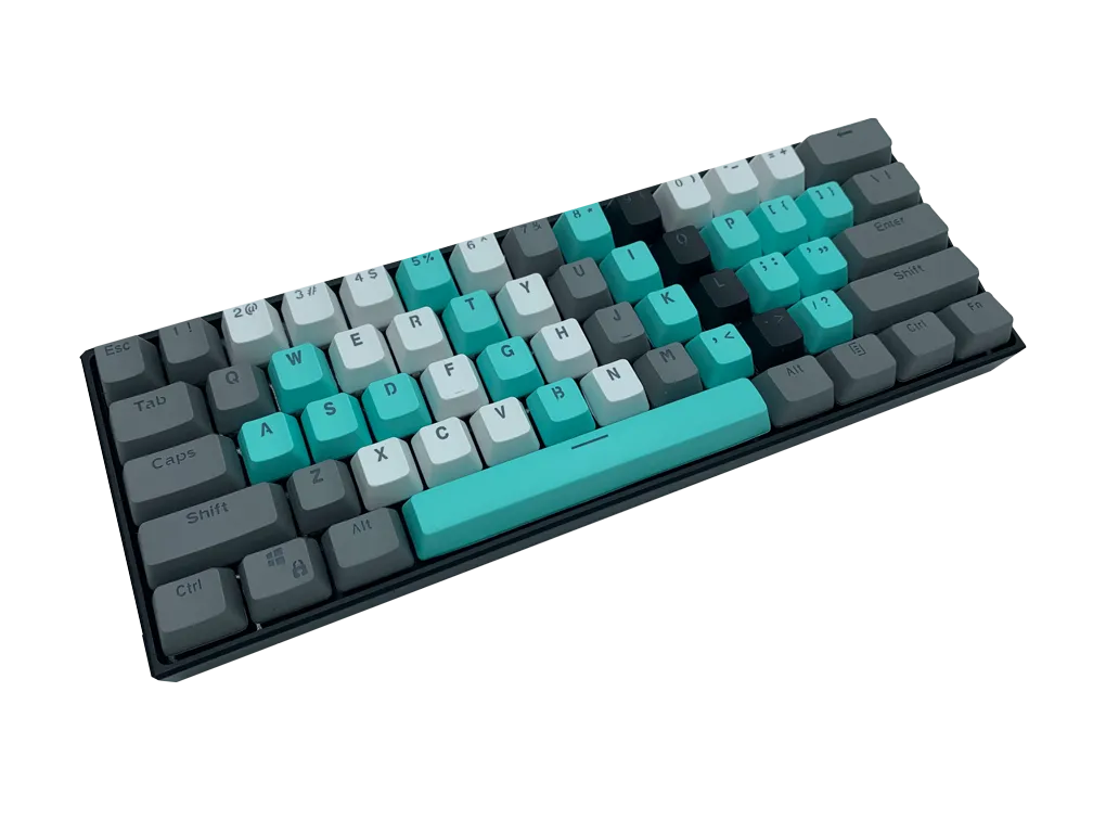 Hayabusa 60% Keyboard - Xenon