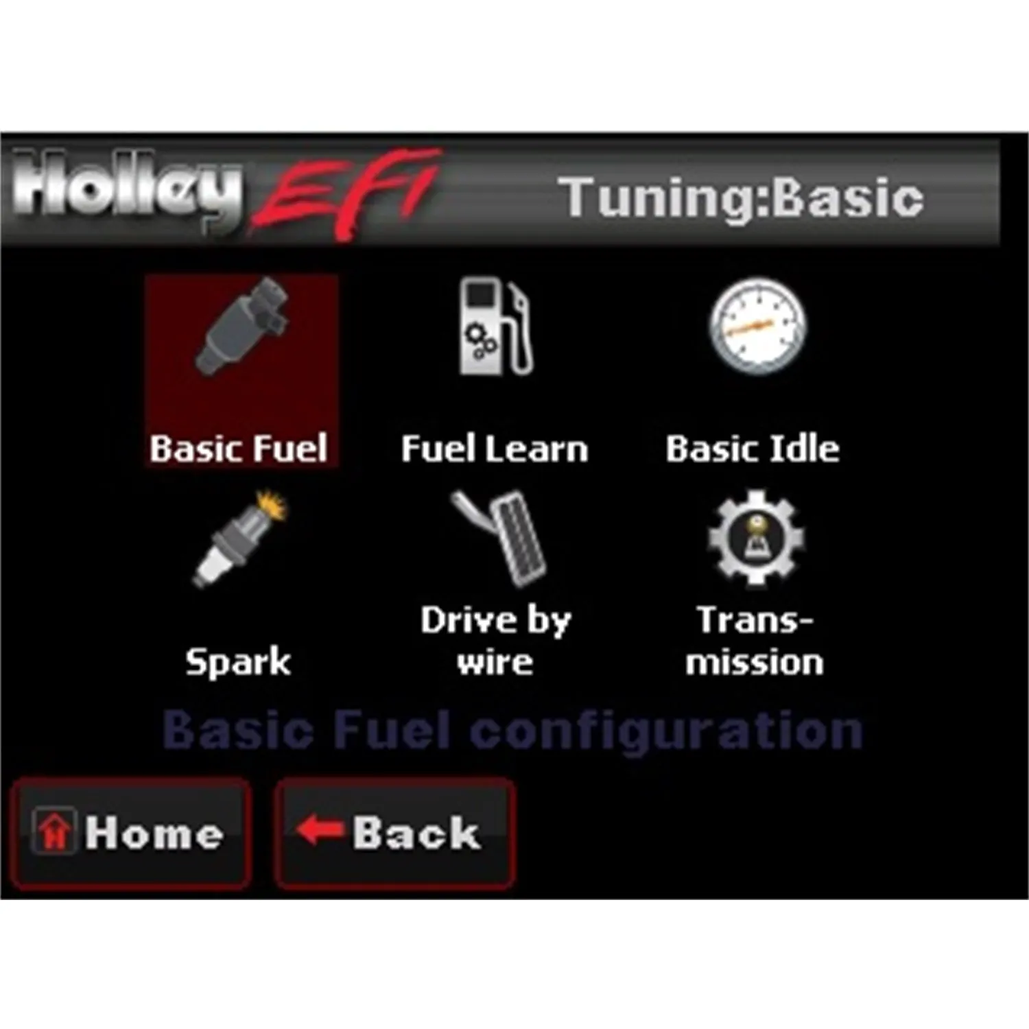 Holley EFI LCD Touch Screen Controller - 3.5" Screen