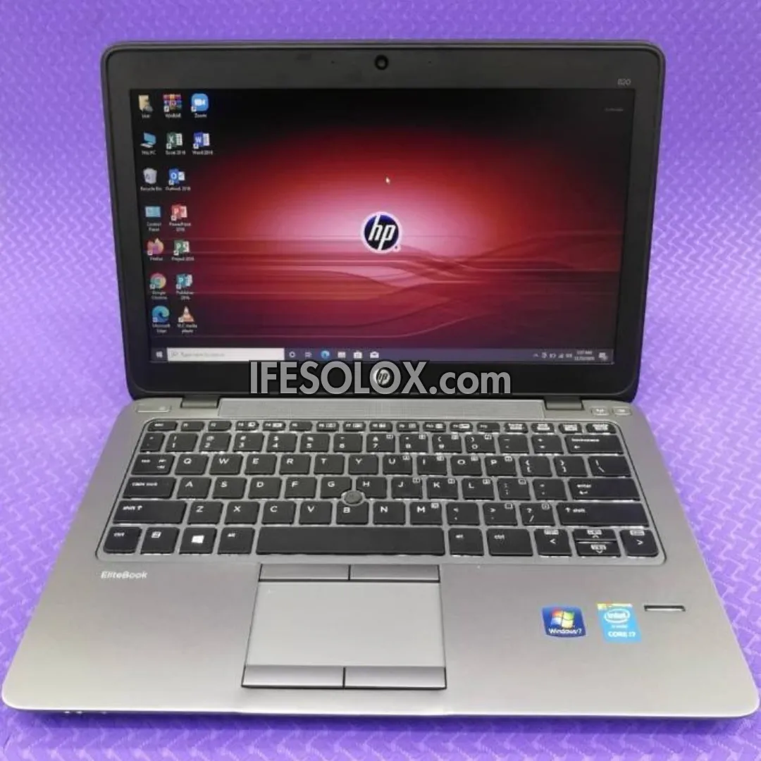 HP EliteBook 820 G2 12.5" HD Laptop with Intel Core i5 5th Gen, 8GB DDR3 SDRAM, 500GB HDD - Foreign Used