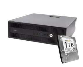 HP ProDesk 600 G2 SFF • CORE i5, 3.2GHz • WIN 10 PRO 64 Bit • 1TB HD • 8GB RAM