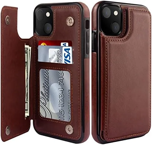 i Phone 16 Pro Max Case Flip Folio Leather Wallet Designs Protective Phone Case