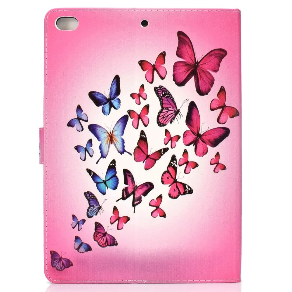 iPad 10.2 (2021) / Air (2019) cool pattern leather flip case - Beautiful Butterfly