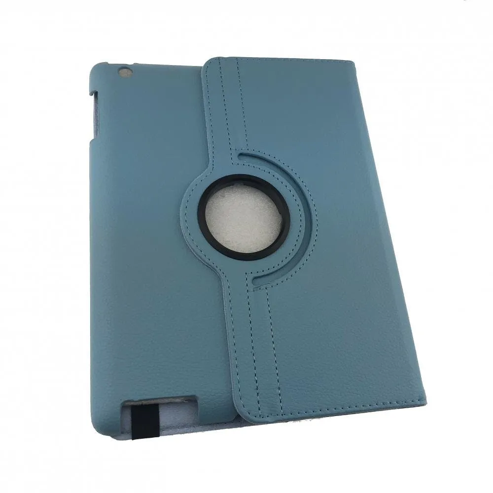 IPAD 2 / 3 / 4 - 360 ROTATING LEATHER STAND CASE SMART COVER