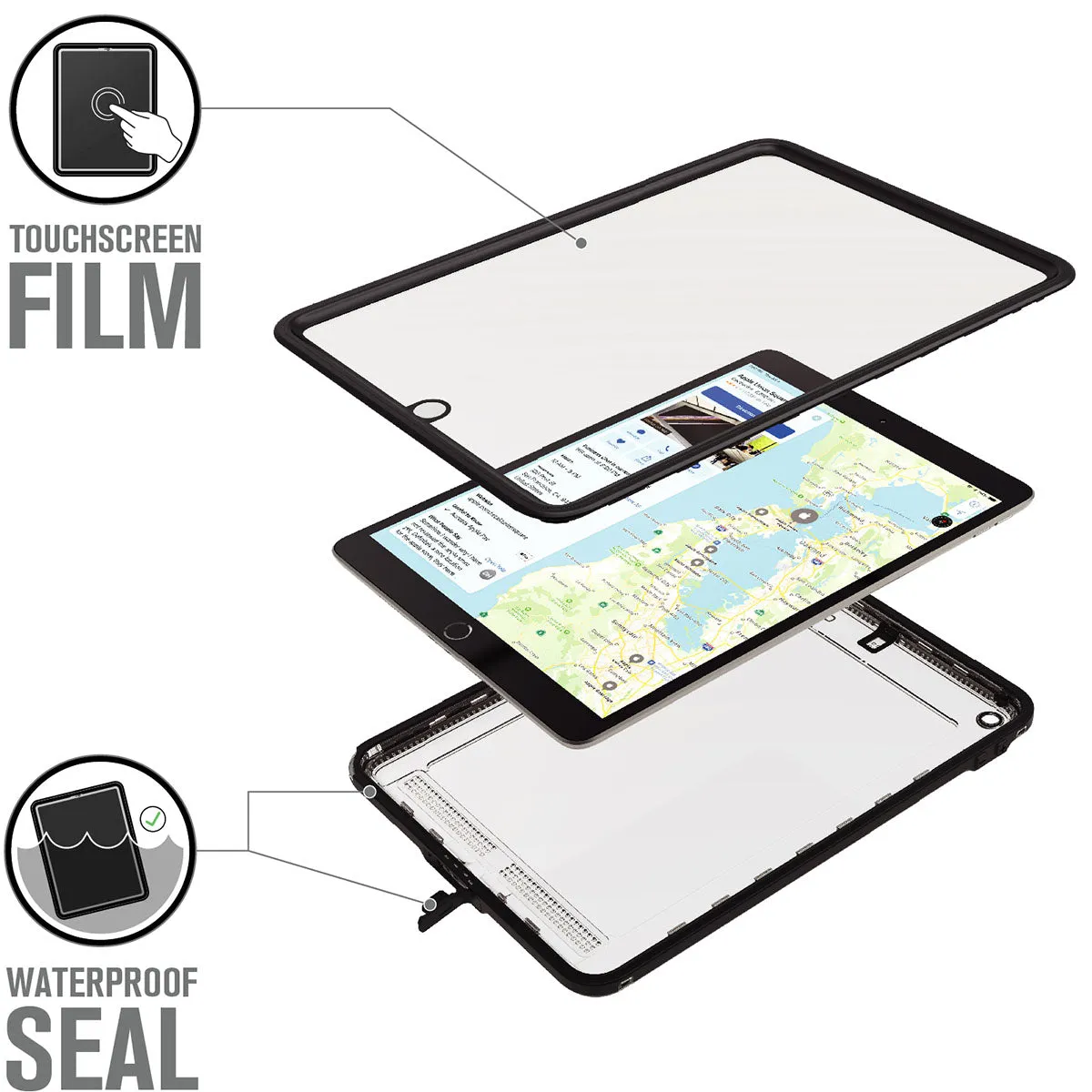 iPad Air (Gen 3), 10.5" - Waterproof Case