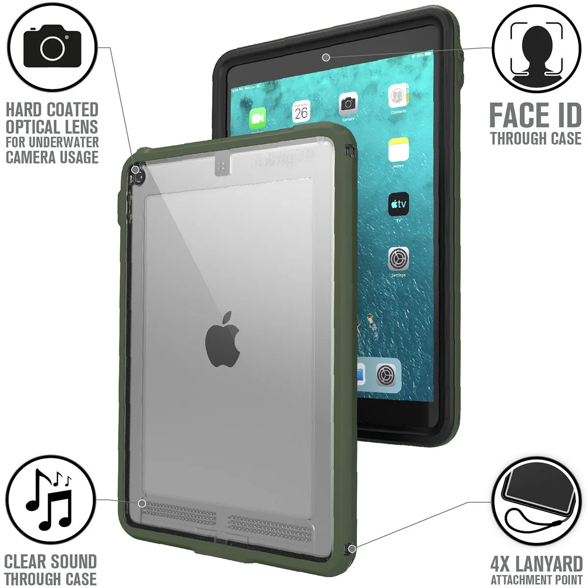 iPad Air (Gen 3), 10.5" - Waterproof Case