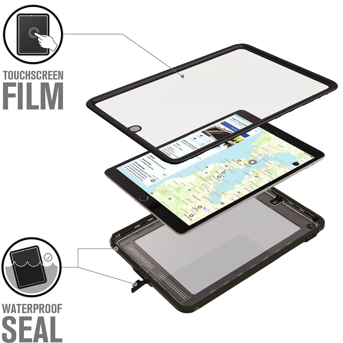 iPad Air (Gen 3), 10.5" - Waterproof Case