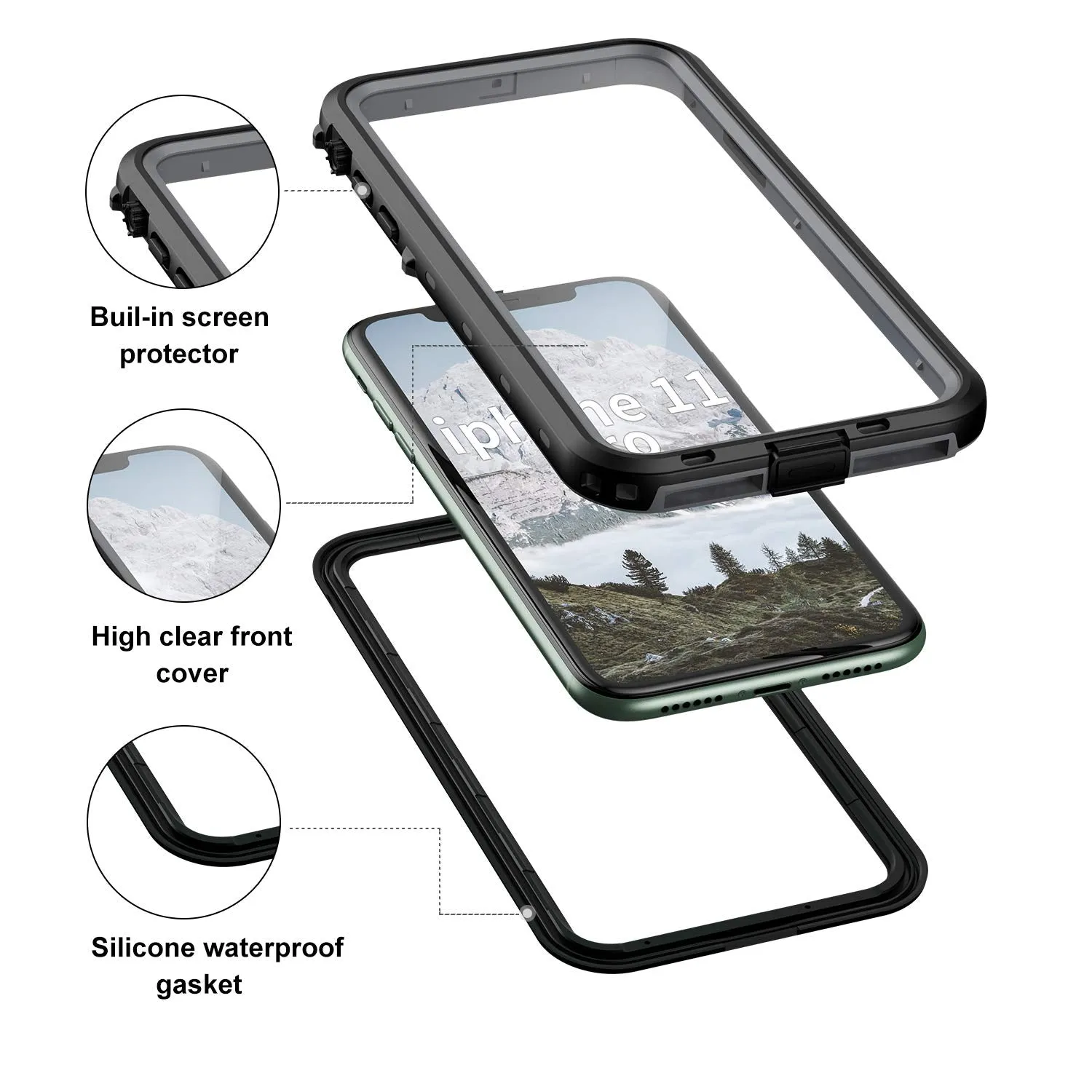 iPhone 11 Pro Waterproof Case