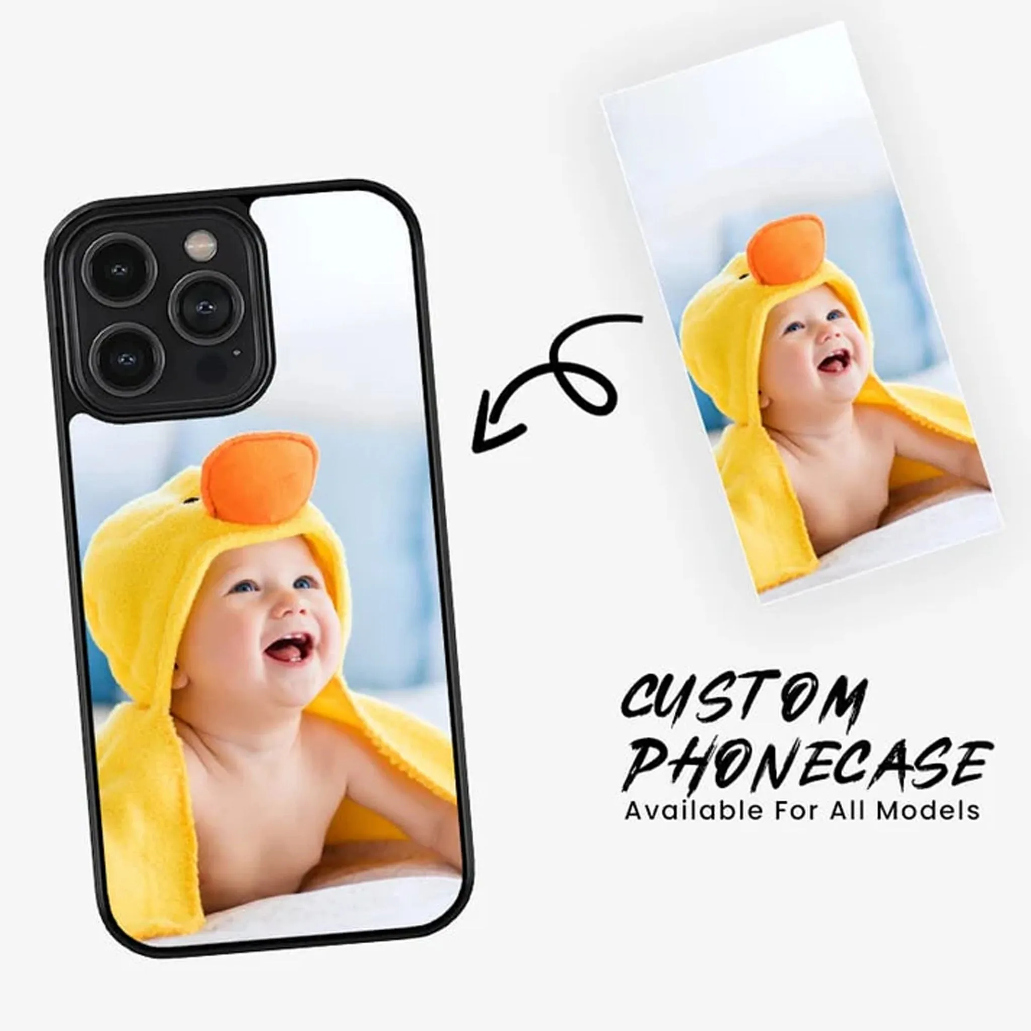 Iphone 14 pro Max Customized Your Own Glossy Phone Case