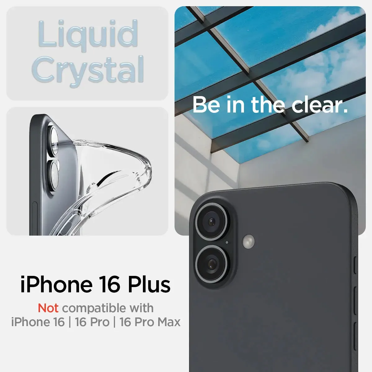 iPhone 16 Plus Case Liquid Crystal MagFit