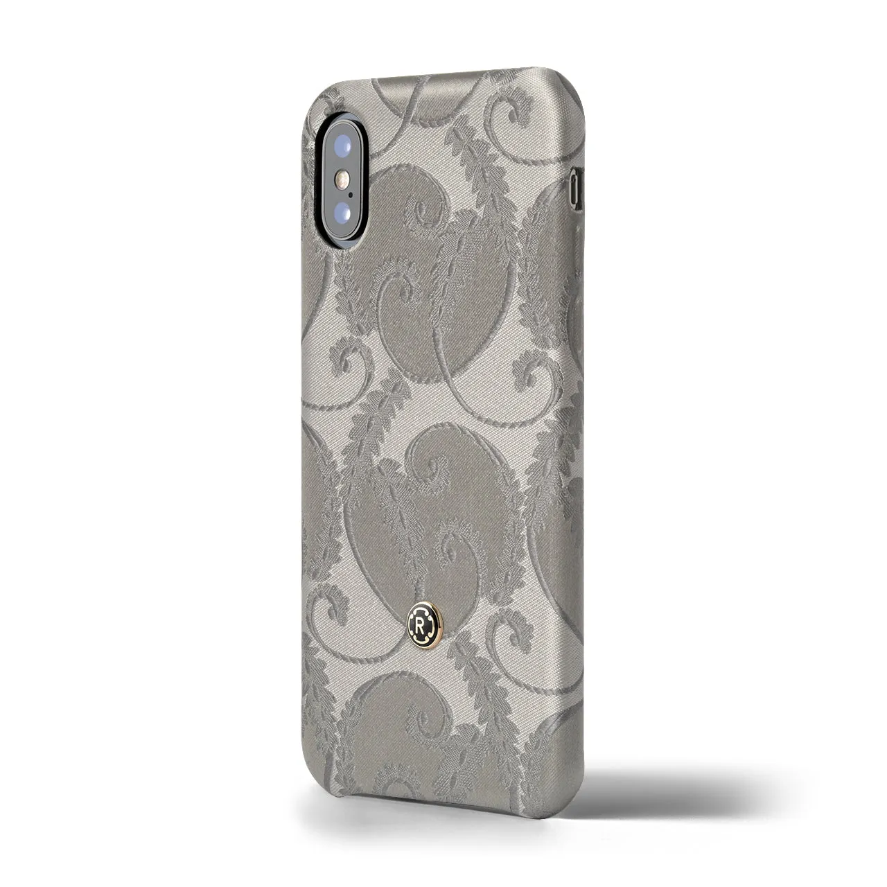 iPhone X/Xs Case - Silver of Florence Silk