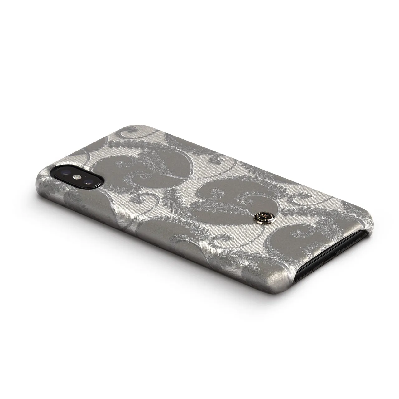 iPhone X/Xs Case - Silver of Florence Silk