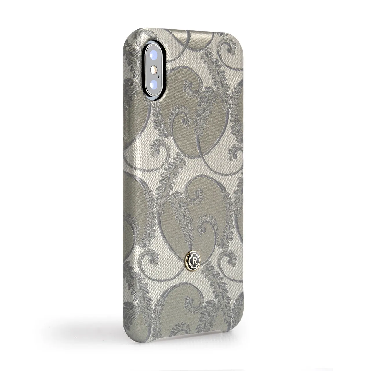 iPhone X/Xs Case - Silver of Florence Silk