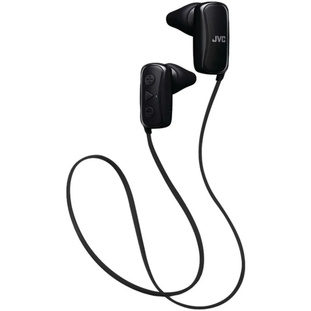 JVC HAF250BTB Gumy Bluetooth Earbuds (Black)