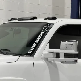 Large Boost Auto Windshield Vinyl Decal