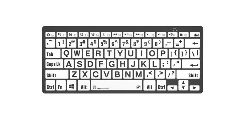 LargePrint PC Bluetooth Mini Keyboard