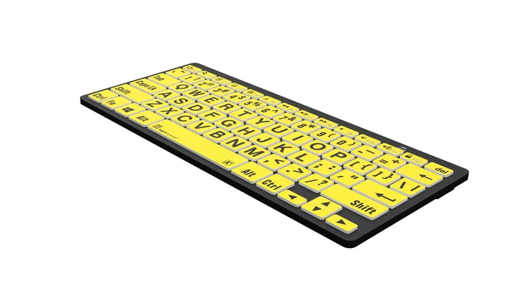 LargePrint PC Bluetooth Mini Keyboard