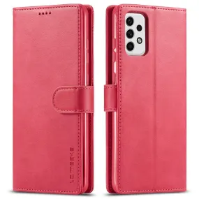 LC.IMEEKE Samsung Galaxy A23 Flip Case - Red