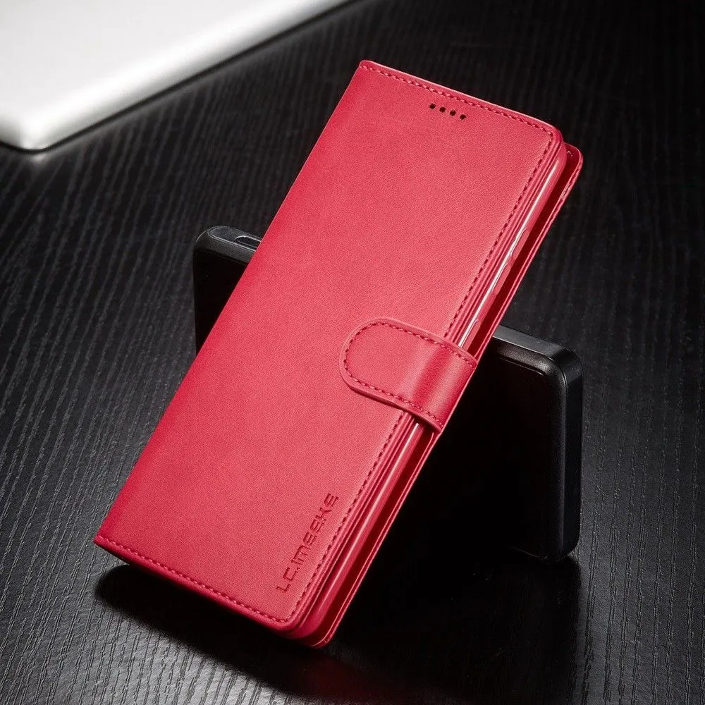 LC.IMEEKE Samsung Galaxy A23 Flip Case - Red