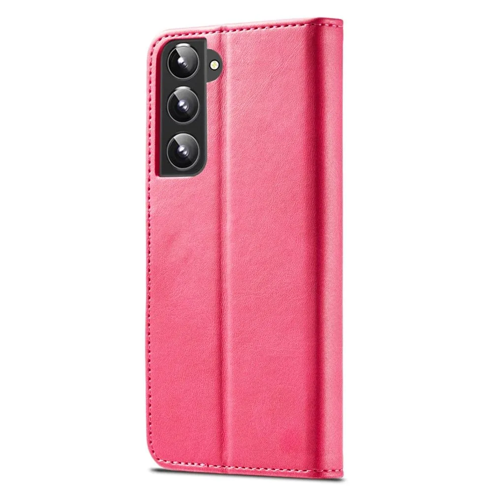 LC.IMEEKE Samsung Galaxy S21 Plus 5G Flip Case - Red