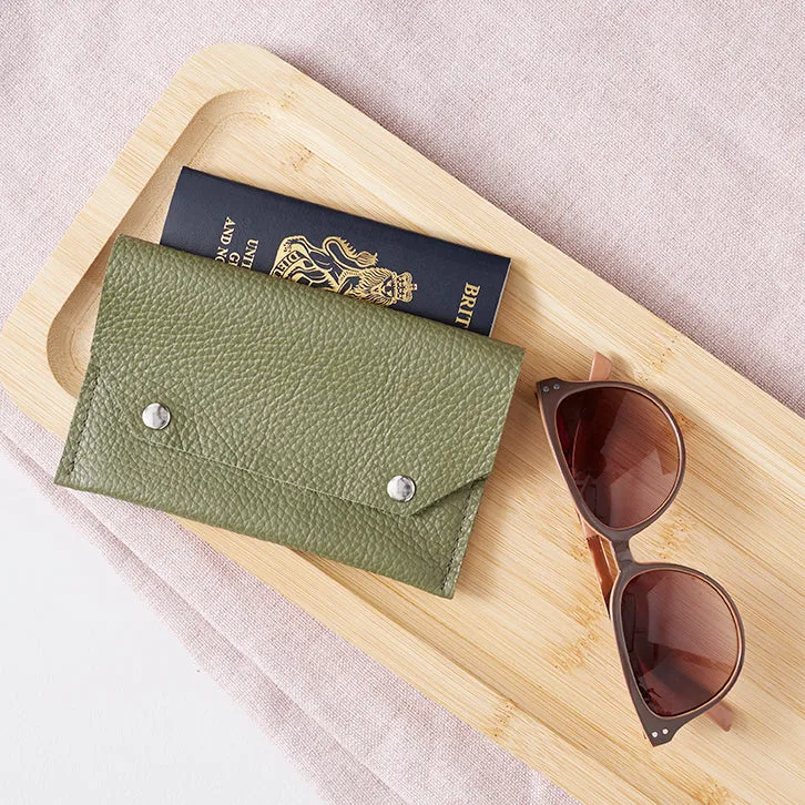 Leather Passport Holder